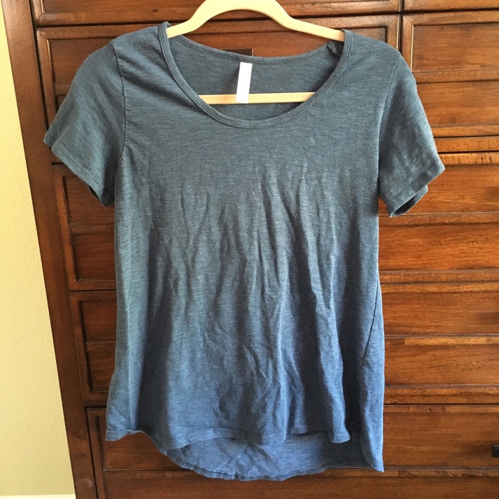 Denim blue LuLaRoe Classic tee